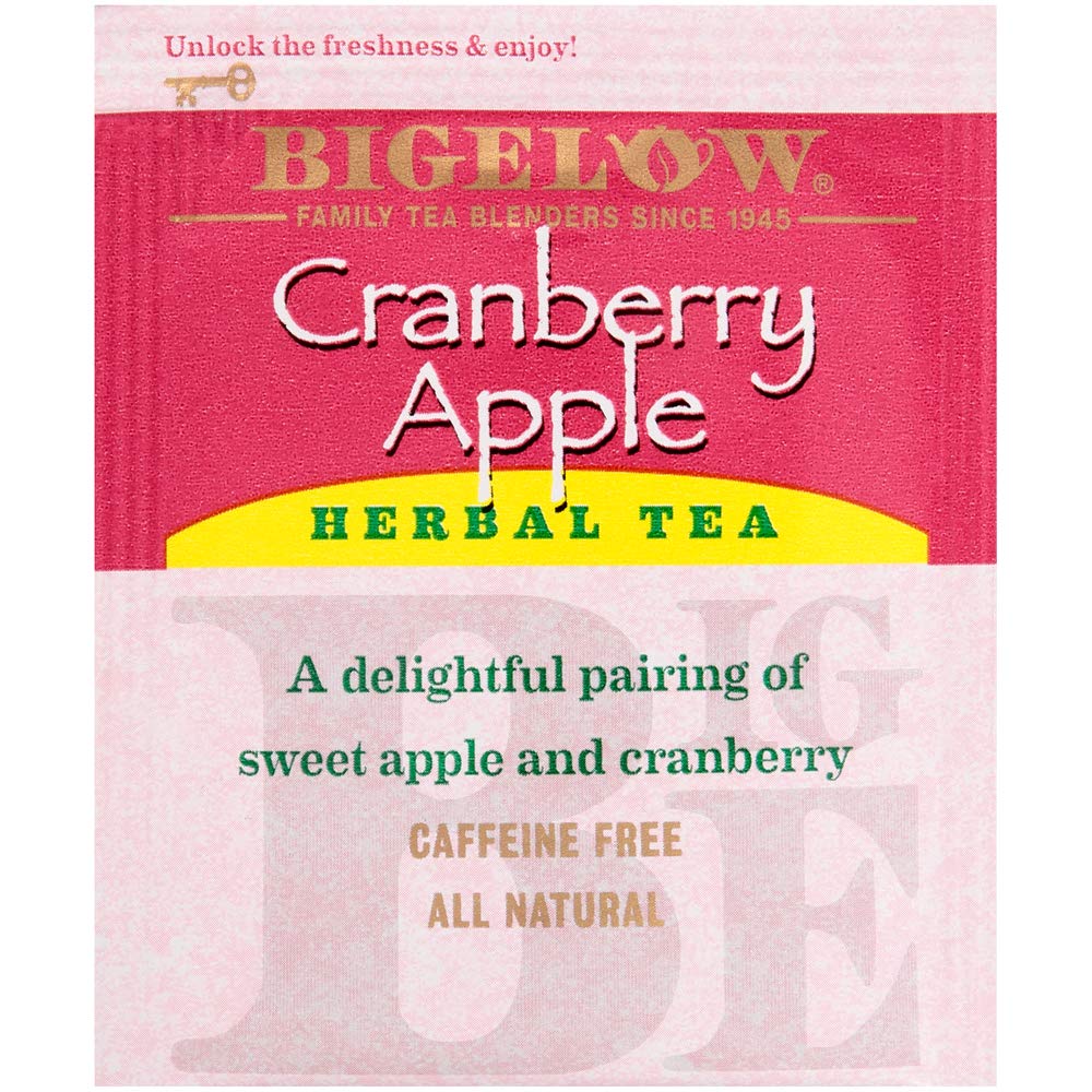 Bigelow Cranberry Apple Herbal Tea - zdjęcie 3